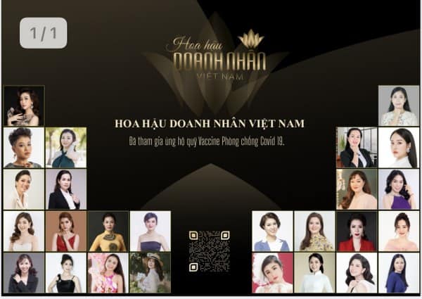 Hoa hậu Doanh nhân Việt Nam' ủng hộ Quỹ Vắc-xin Covid-19